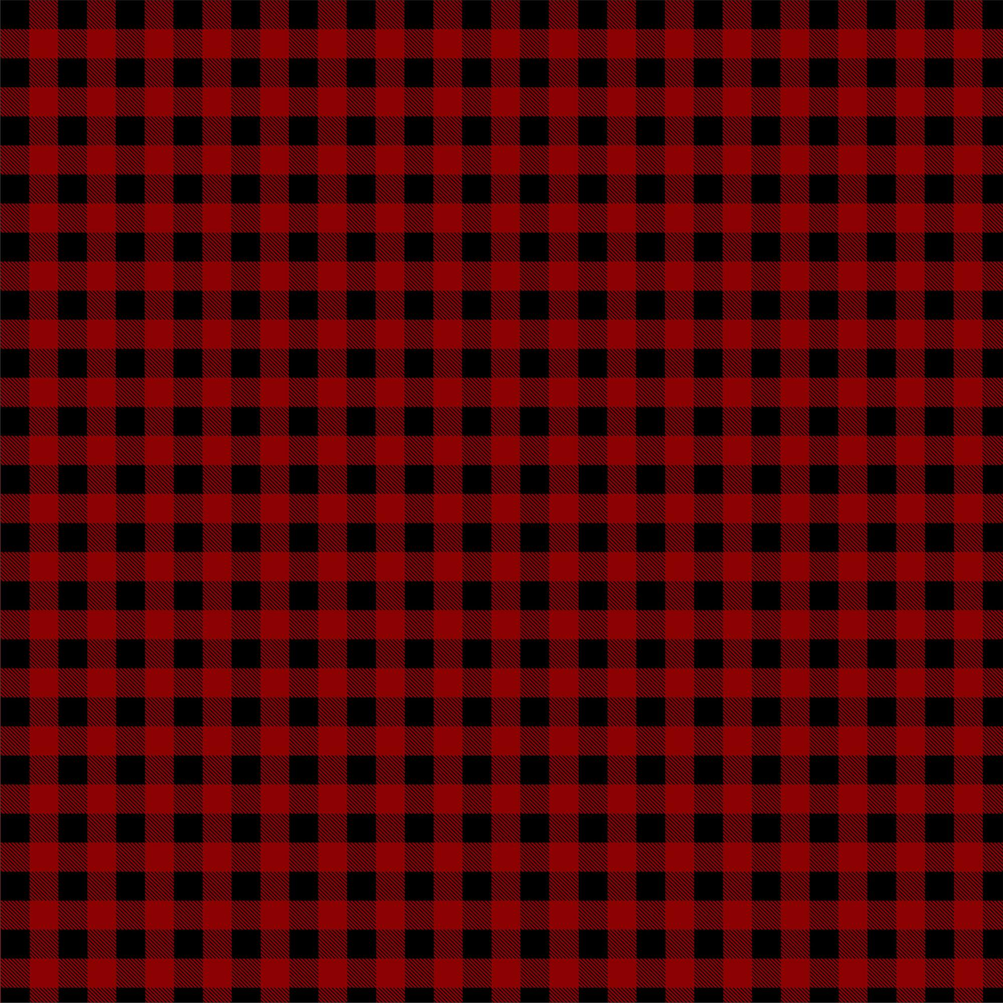 Red & Black Buffalo Checks Bandana by Make Market®